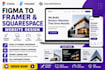 design framer website squarespace framer landing page convert figma to framer