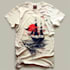 do custom illustration t shirt design