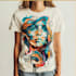 do custom illustration t shirt design