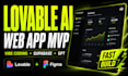 build lovable ai web app mvp with vibe coding