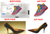 remove image background and retouch