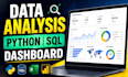 analyze and visualize data using python sql