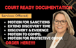 create irrevocable trusts, probate papers, and beneficiary planning documents