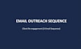 write a multi step email outreach sequence that generates leads