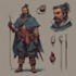 draw d and d character art and dnd character art