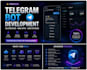 create a custom telegram bots and miniapps