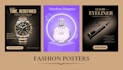design luxury fashion social media posts