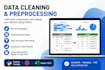 clean, preprocess and analyze your dataset using python