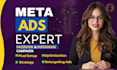 be your expert meta ads campaign manager
