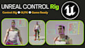 create a professional character rig in unreal engine