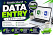 do acuurate copy paste, typing and excel work