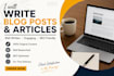 do blog writing also content writing