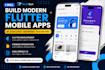 build pro level flutter app with firebase backend