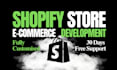 build a shopify e commerce website development, with shopify e commerce seo