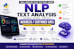 analyze your text data using nlp and python