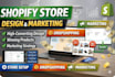 build a shopify stores and website