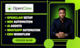 build n8n ai automation openclaw agents workflow CRM setup