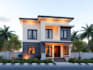 3d render architectural exterior design, commercial , house