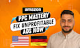 be your amazon optimize PPC campaign consultant, amazon fba ads va