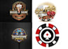design professional poker chip or poker logo