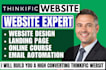 thinkific website design online course membership site thinkific website SEO