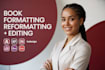 epub book formatting with adobe indesign, convert PDF to adobe indesign
