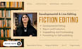 expertly edit drama and literary fiction