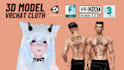 custom vrchat avatar furry toggle uploading PC,quest rigging