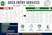 reliable data entry and file conversion