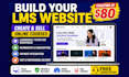 build a high converting lms website with learn dash tutor lms, membership system