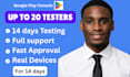 give 20 app testers for 14 days
