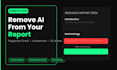 remove ai from report