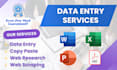 do data entry, excel work, web research, lead generation and ai data processing