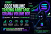 code volume trading arbitrage solana volume bot pumpfun hft arbitrage bot