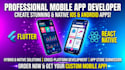 do IOS android app development flutter react native ai app