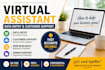 handle data entry and customer support