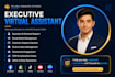 be executive VA, personal virtual assistant social media manager admin assistant
