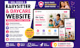 design a high converting babysitter, daycare website with booking