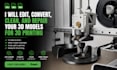 edit, convert, clean,  and repair your stl, obj, and 3d models for 3d printing