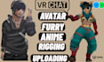 edit create vrchat avatar custom avatar 3d character furry vtuber