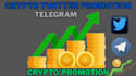 do crypto twitter  promotion , token ,coins, nft telegram crypto promotion