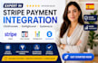integrate stripe payment, domain, clickfunnels, gohighlevel, systeme io