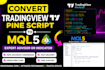 convert tradingview pine script to mql5