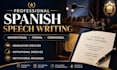 write inspiring speeches and ceremonial texts in spanish
