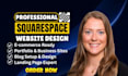 design, redesign squarespace website, squarespace development