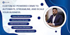 build a customized web portal CRM system with dashboards, automation