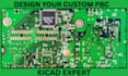 complete pcb design layout, schematic to gerber files using kicad pro tools cad