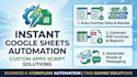 be your google apps script expert for any automation
