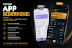custom app rebranding, with promotion and ssl