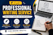write professional texts, letters and scripts